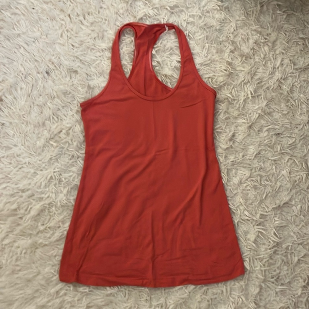 Lululemon Pink Razorback Tanktop Size 2